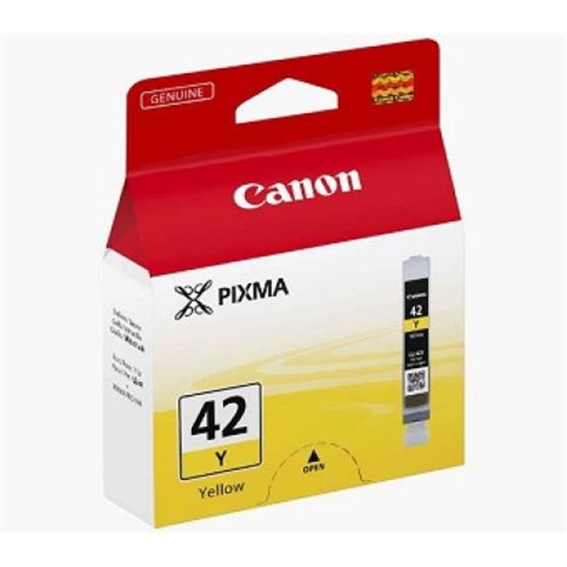 Cartucho Original CANON CLI42 Amarillo - 6387B001 [ML-13][PAG-550]