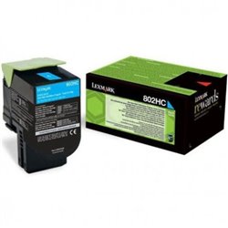 Toner Original LEXMARK 80C2HC0 Cyan - 80C2HC0 [PAG-3000]