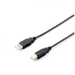 Cable USB Tipo A/M a USB Tipo B/M - 3 m · Negro