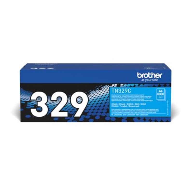 Toner Original BROTHER TN-329 Cian - TN329C [PAG-6000]