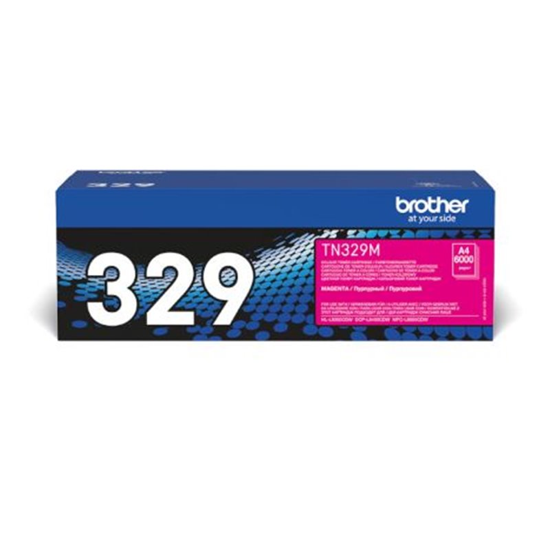 Toner Original BROTHER TN-329 Magenta - TN329M [PAG-6000]