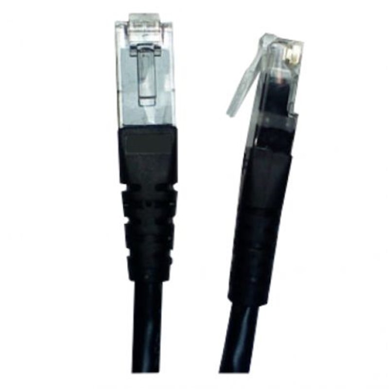 Latiguillo de Red RJ45 Cat.6 UTP - 3 m · Negro