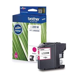 Cartucho Original BROTHER LC22E Magenta - LC22EM [ML-11][PAG-1200]