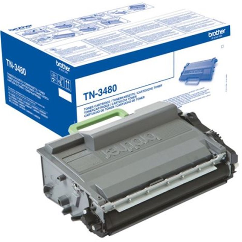 Toner Original BROTHER TN-3480 Negro - TN3480 [PAG-8000]