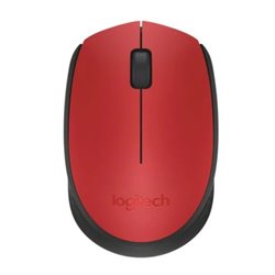 Ratón Inalámbrico LOGITECH M171 910-004641 - USB · 1000DPI · Rojo/Negro