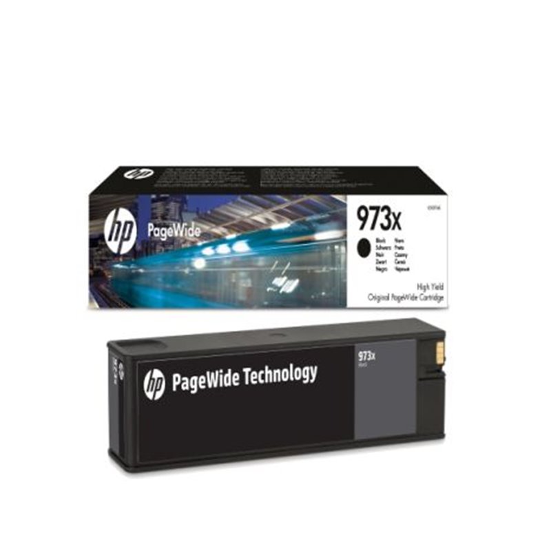 Cartucho Original HP 973X Negro - L0S07AE [ML-182.5][PAG-10000]
