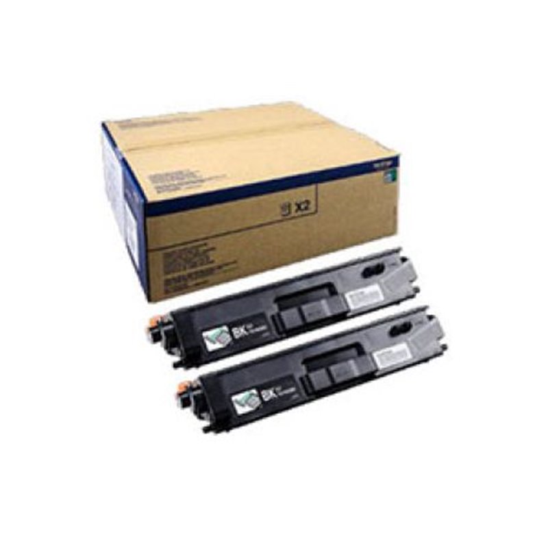 Pack 2 Toner Original BROTHER TN900 Negro - TN900BKTWIN [PAG-6000]
