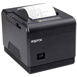 Impresora Térmica APPROX AAPOS80AM Monocromo - 200m/s · Papel 80mm · USB