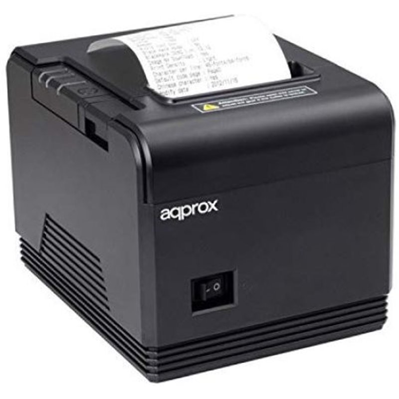 Impresora Térmica APPROX AAPOS80AM Monocromo - 200m/s · Papel 80mm · USB
