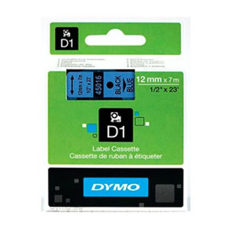 Cinta Rotuladora Autoadhesiva DYMO D1 12 mm x 7 m - S0720560