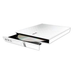 Grabadora Externa ASUS SDRW-08D2S-U USB 2.0 Blanco - 90-DQ0436-UA221KZ