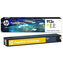 Cartucho Original HP 913A Amarillo - F6T79AE [ML-37.5][PAG-3000]