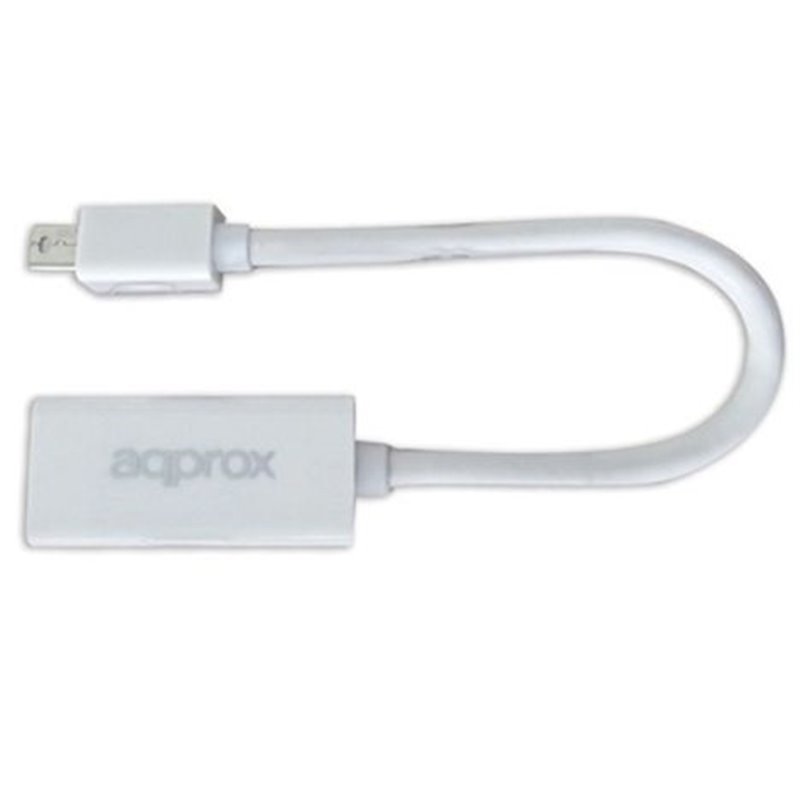 Adaptador Mini Displayport a HDMI - 1080p · Blanco