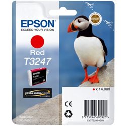 Cartucho Original EPSON T3247 Rojo - C13T32474010 [ML-14][PAG-980]