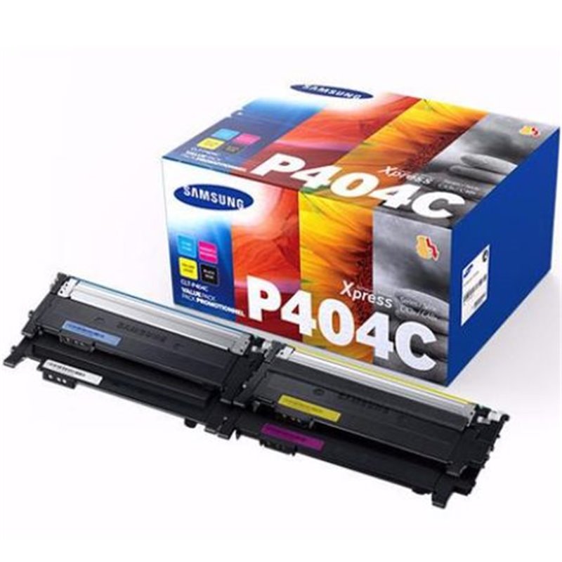 Toner Original SAMSUNG P404 BK+C+M+Y - SU365A [PAG-1500]