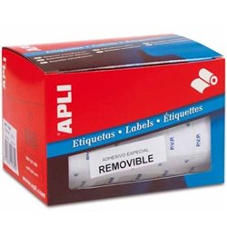 Pack 6 Etiquetas Removible APLI 26 x 16 mm - PL101950