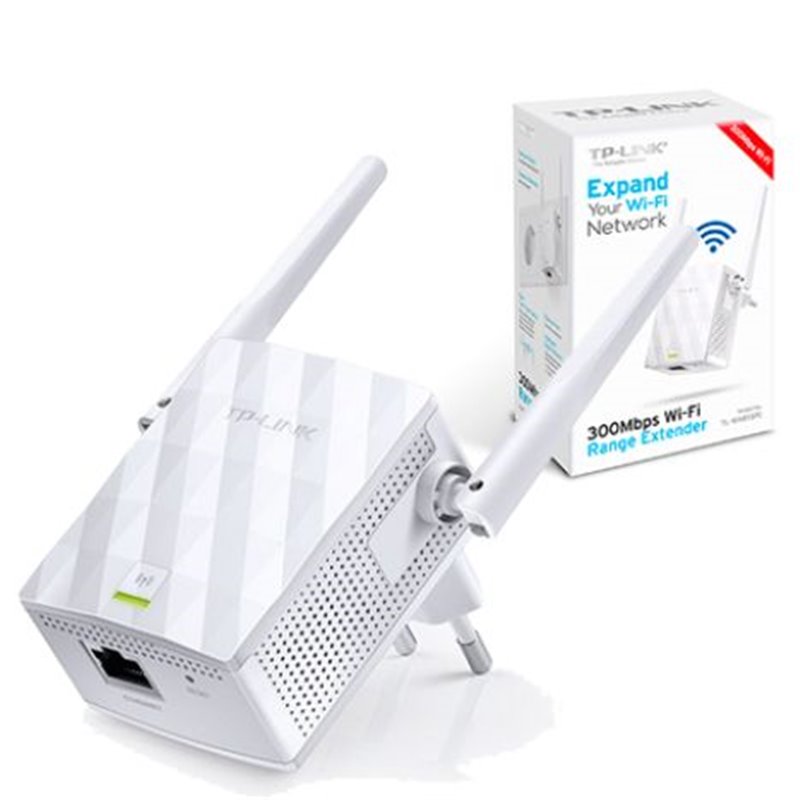 PUNTO DE ACCESO / REPETIDOR WIFI TP-LINK TL-WA855RE - 300MBPS - 2 ANTENAS - 1X RJ45 - COMPATIBLE CON CUALQUIER ROUTER 802.11B/G/