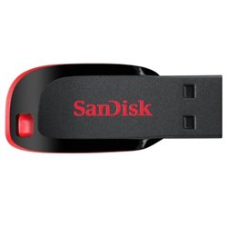 Pendrive SANDISK Cruzer Blade SDCZ50-016G-B35 - 16GB · USB · Negro
