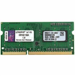 Memoria RAM KINGSTON 4GB DDR3 1600 MHz CL11 - KVR16S11S8/4