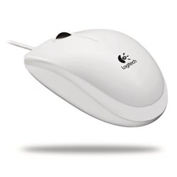 Ratón con Cable LOGITECH B100 910-003360 - USB 2.0 · 800DPI · Blanco