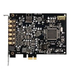 Tarjeta de Sonido CREATIVE Blaster Audigy - Canales 7.1 · PCI-E
