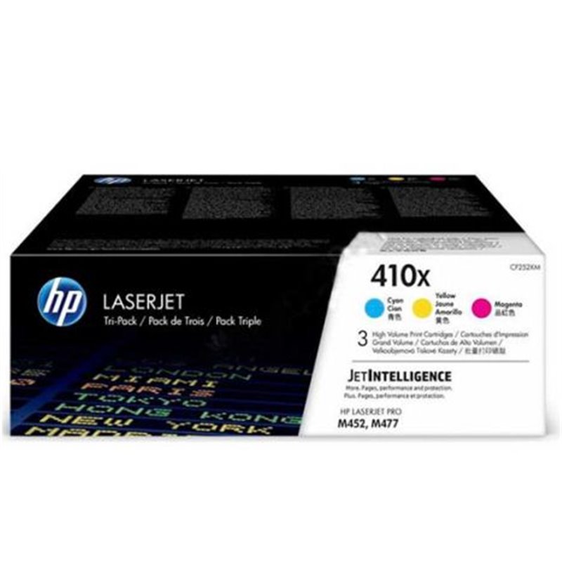 Toner Original HP 410X Tricolor - CF252XM [PAG-5000]
