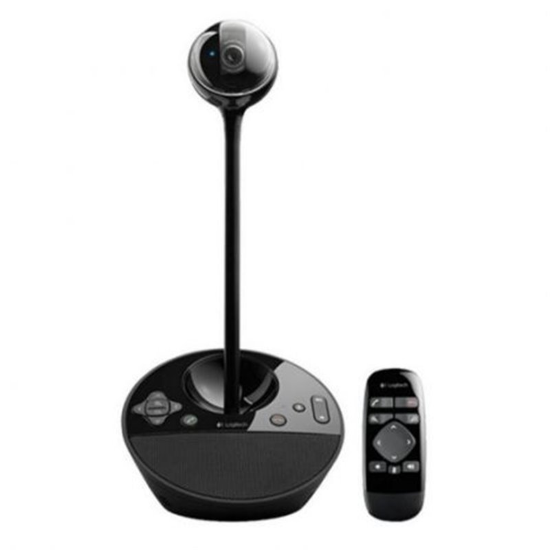 Webcam LOGITECH BCC950 960-000867 - 1920x1080 FHD · Micrófono integrado · USB 2.0 · Windows · MacOS