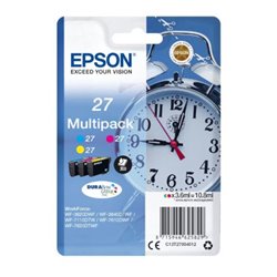 Pack Cartucho Original EPSON 27 Tricolor - C13T27054012 [ML-6.2][PAG-350]