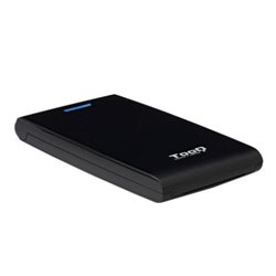 Caja para Disco Duro TOOQ TQE-2526B - SATA · USB 3.0 ·2.5