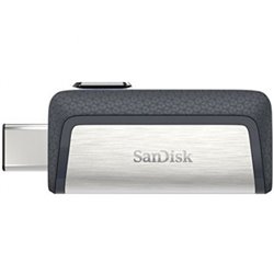 Pendrive SANDISK Ultra 64GB Dual Drive SDDDC2-064G-G46 - 64GB · USB-C · Gris/Negro