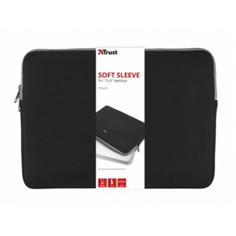 Funda para Portátil TRUST Primo Sleeve 21248 - 15.6 · Neopreno Negro