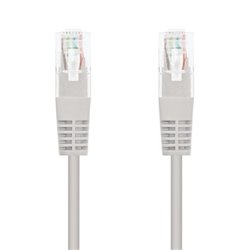 Cable de Red Latiguillo RJ45 Cat 6 UTP - 1 m · Gris