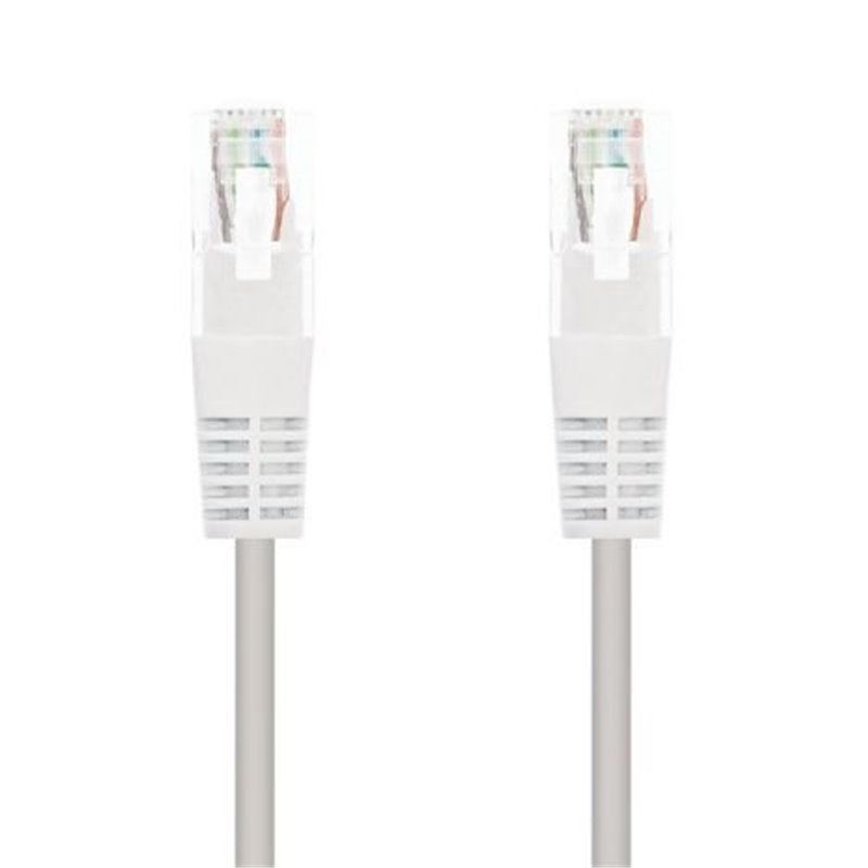 Cable de Red Latiguillo RJ45 Cat 5 - 10 m · Blanco