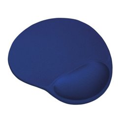 Alfombrilla TRUST Bigfoot Ergonómica 20426 - 255x30x310mm · Antideslizante · Microfibra · Azul