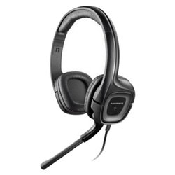 Auriculares con Cable PLANTRONICS 355 79730-05 -  Jack 3.5 mm · Micrófono · Cable 200 cm · Negro