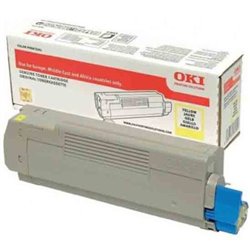 Toner Original OKI 46508709 Amarillo - 46508709 [PAG-3000]