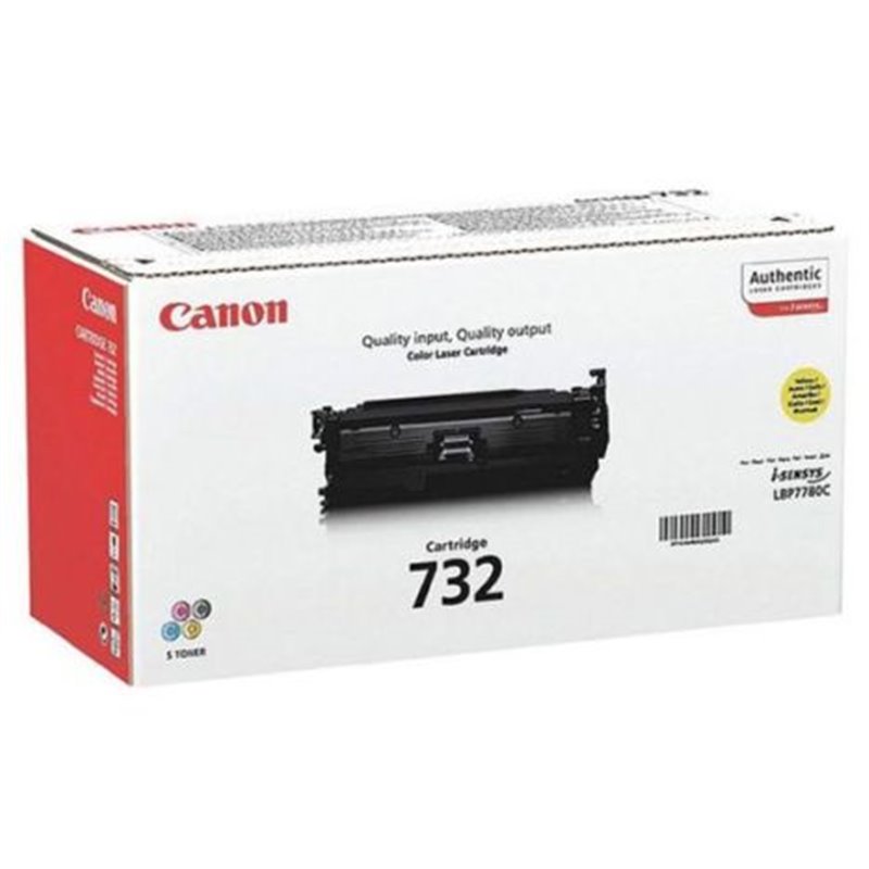 Toner Original CANON 732 Amarillo - 6260B002 [PAG-6400]
