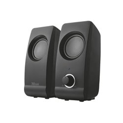 Altavoces TRUST Remo 2.0 17595 - USB/Jack 3.5mm · 8W · PC/Mac · Negro