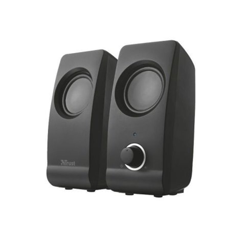 Altavoces TRUST Remo 2.0 17595 - USB/Jack 3.5mm · 8W · PC/Mac · Negro