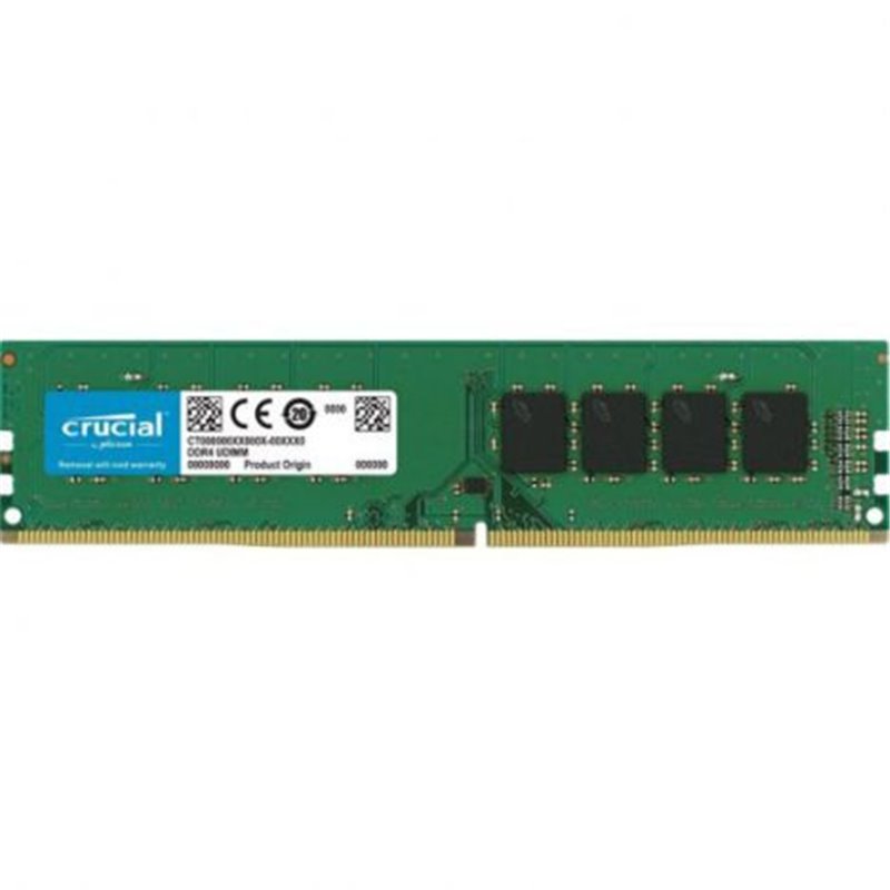 Memoria RAM CRUCICAL 8GB DDR4 2400 MHz CL17 - CT8G4DFS824A