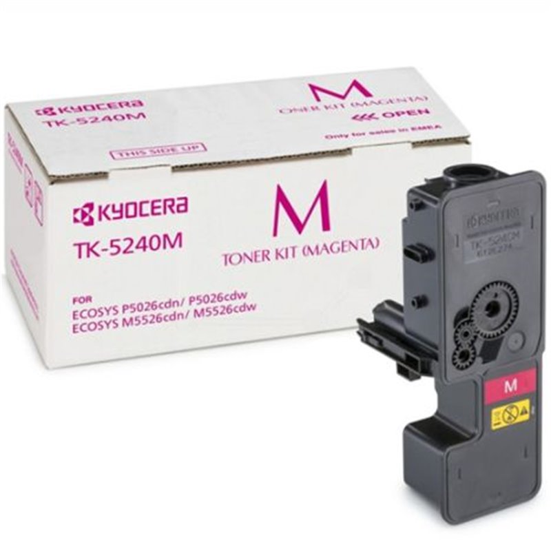 Toner Original KYOCERA-MITA TK5240 Magenta - TK5240M [PAG-3000]