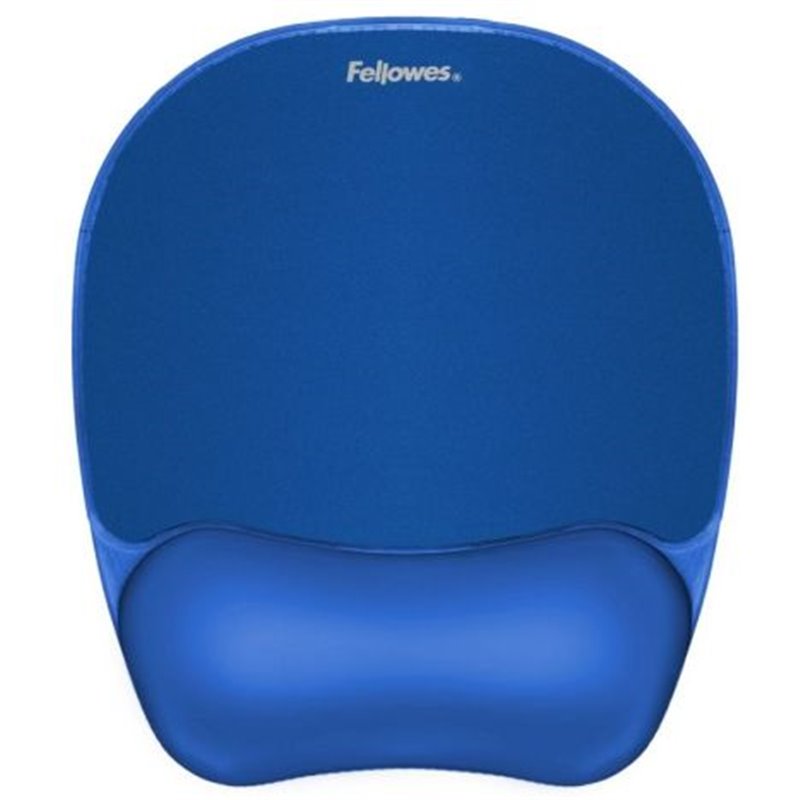 Alfombrilla de Ratón FELLOWERS 9114120 - 202x230mm · Poliuretano · Reposamuñecas · Negro