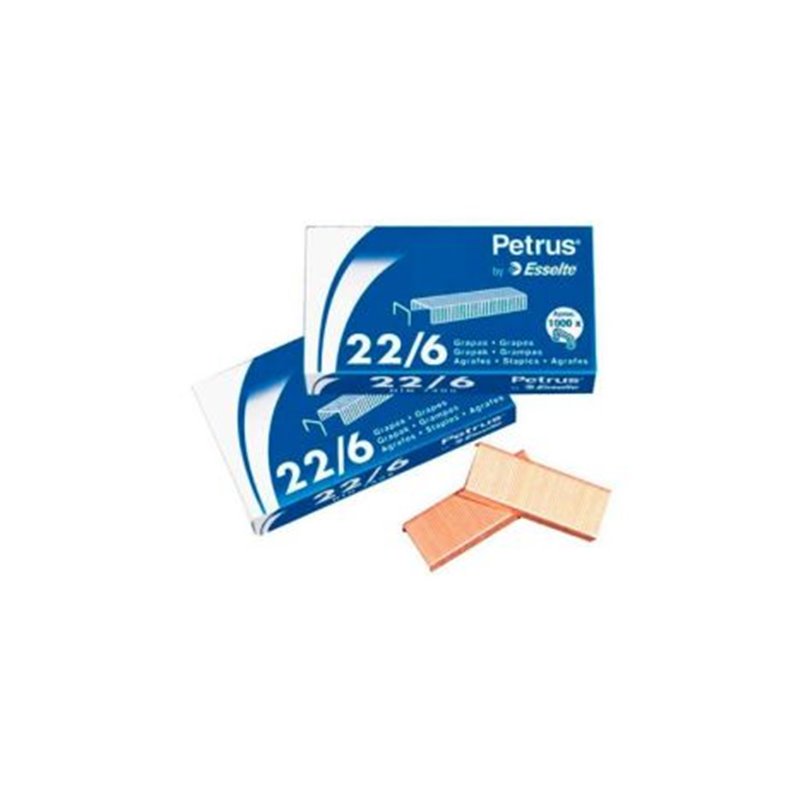 Grapas ESSELTE 22/6 1000 unidades - 55721