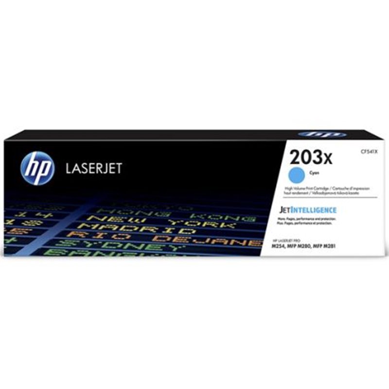 Toner Original HP 203X Cian - CF541X [PAG-2500]