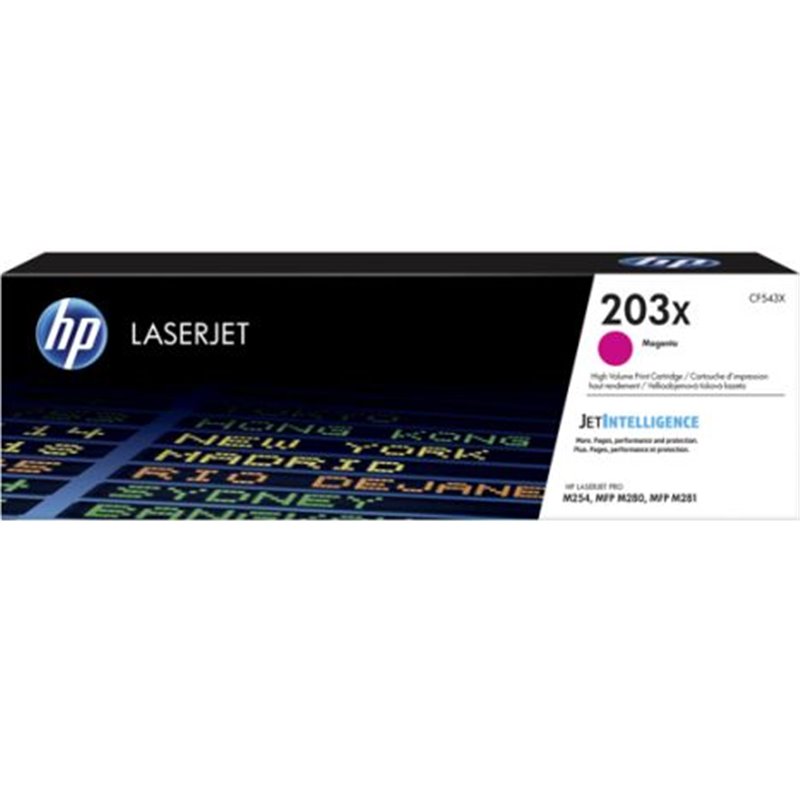 Toner Original HP 203X Magenta - CF543X [PAG-2500]