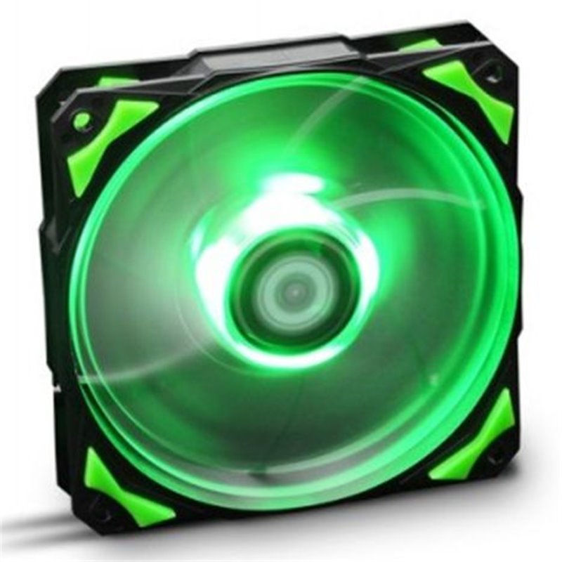 Ventilador PC NOX H-Fan LED Verde 120mm 27.5dBA - NXHUMMERF120LG