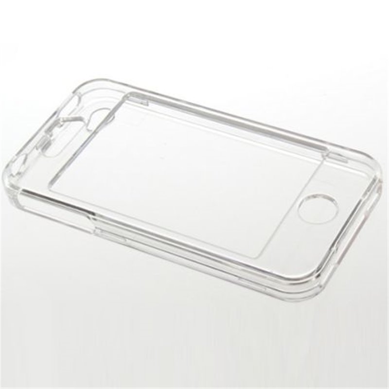Carcasa para Smartphone APPLE I4S-010 - Silicona Trasparente · 3D Frontal + Trasera · Iphone 4