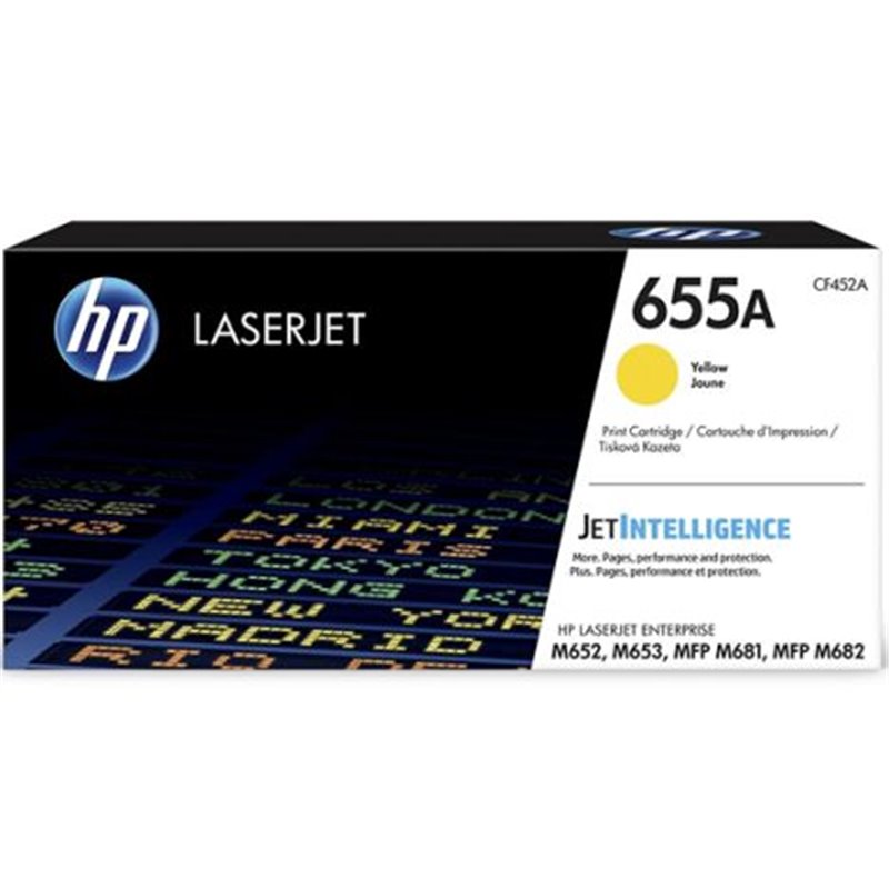 Toner Original HP 655A Amarillo - CF452A [PAG-10500]