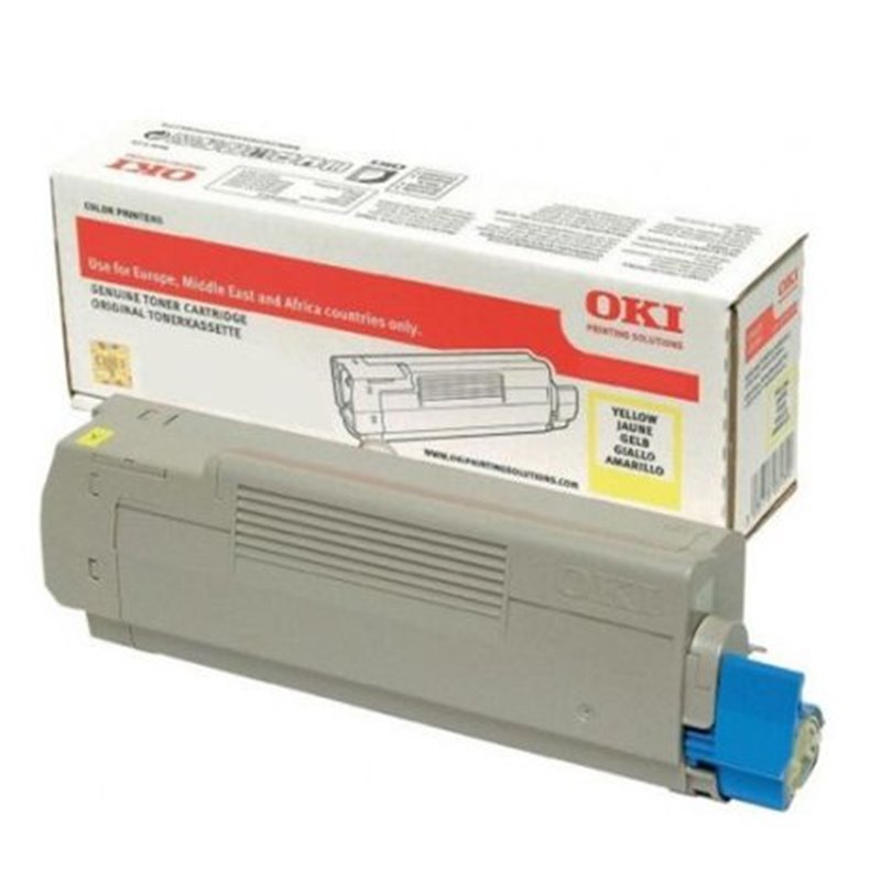 Toner Original OKI 46507505 Amarillo - 46507505 [PAG-6000]