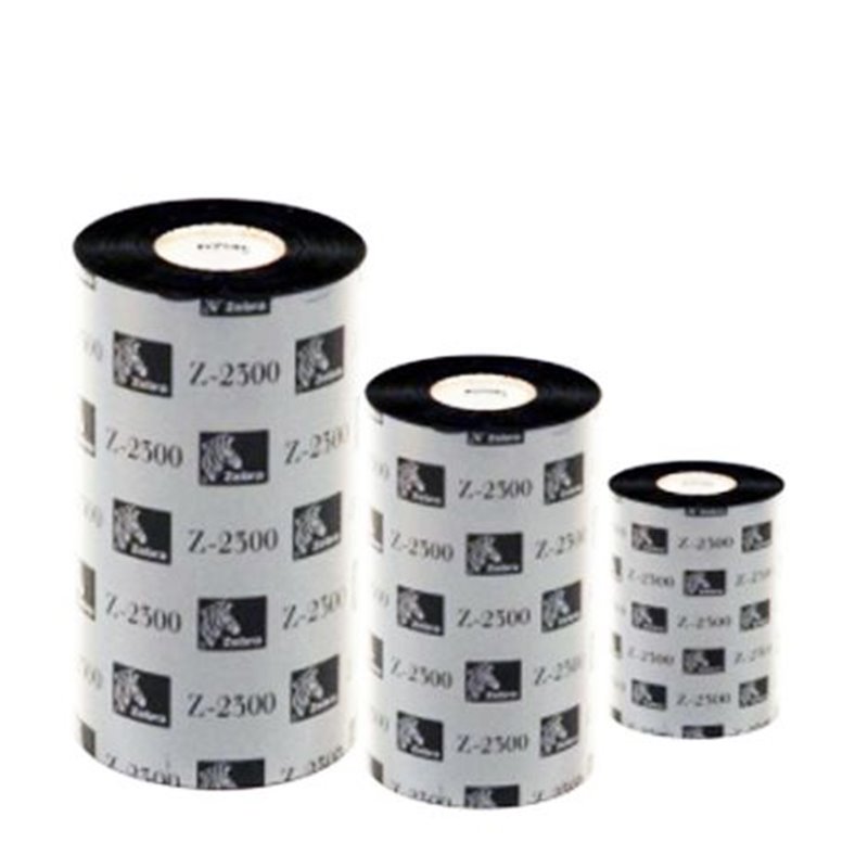 Cinta de Transferencia Térmica ZEBRA 2300 64 mm x 74 m 12 unidades - 02300GS06407